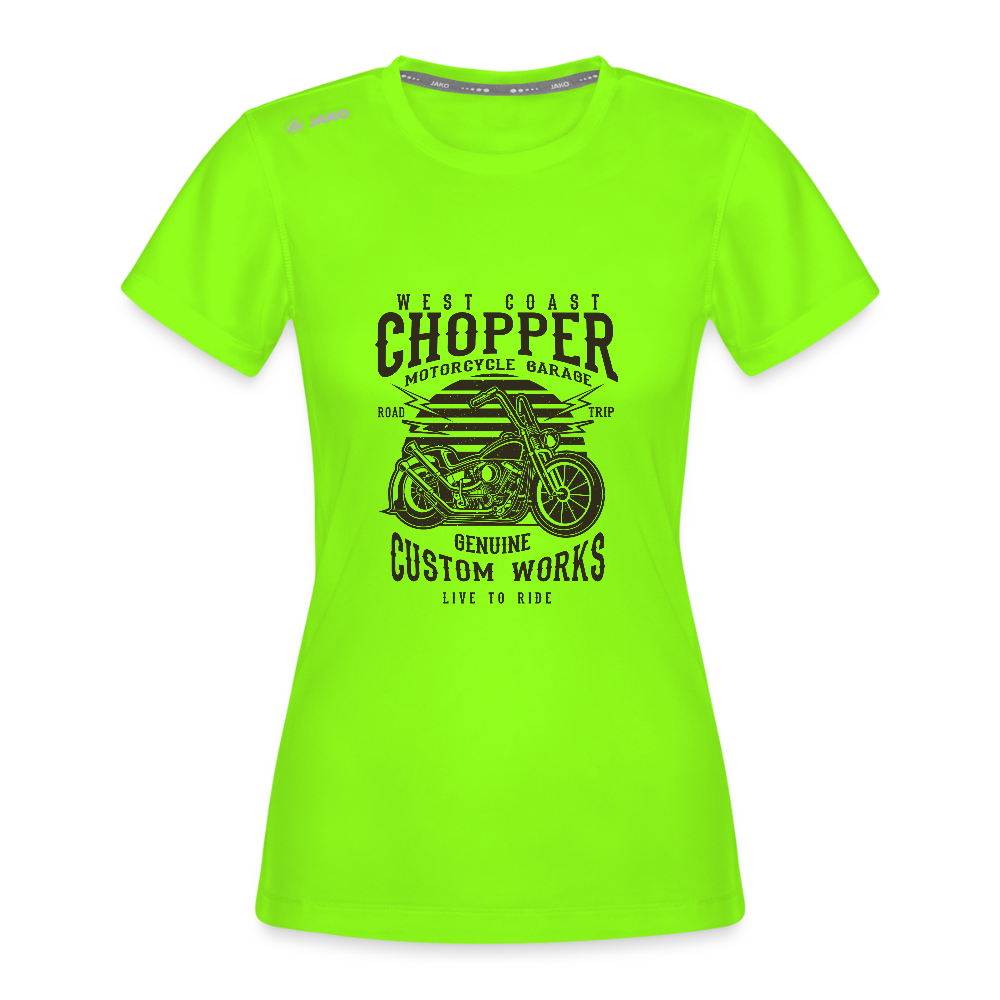JAKO Vrouwen T-shirt Run 2.0 - neongroen
