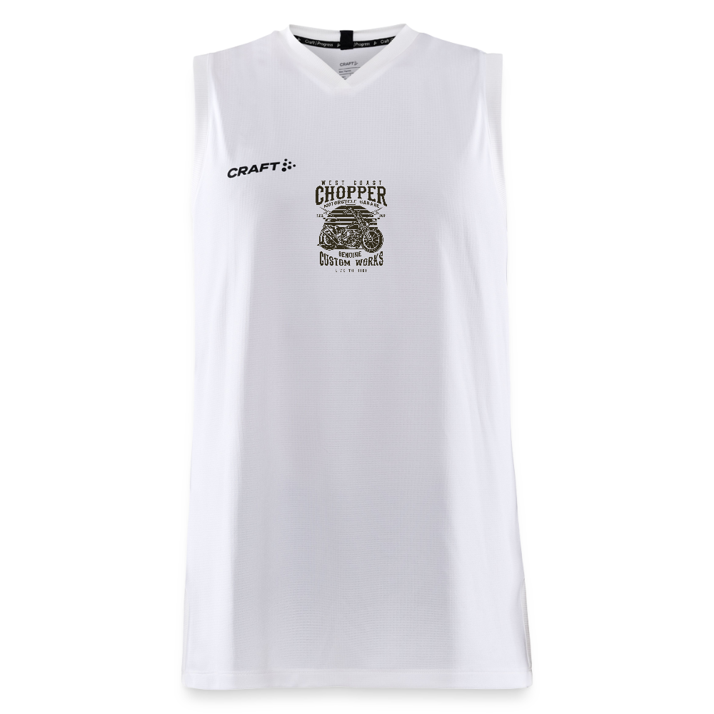 CRAFT Progress kinder-basketbalshirt - wit