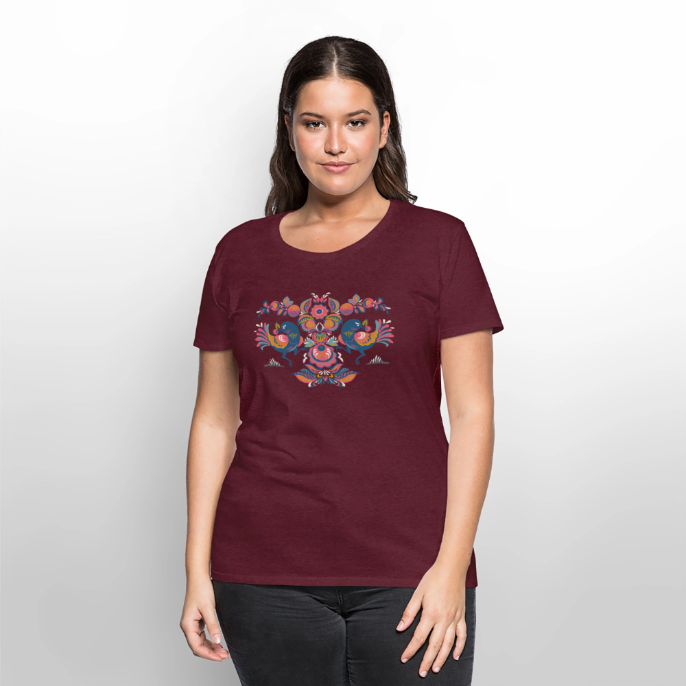 Vrouwen Premium T-shirt - bourgondisch