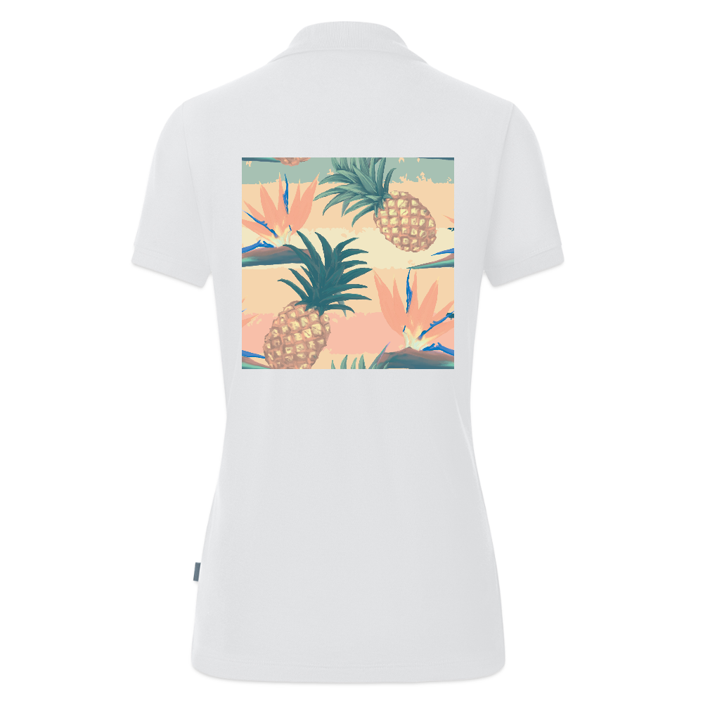 JAKO Vrouwen polo Organic - wit