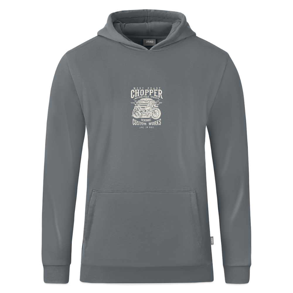 JAKO Kinderhoodie Organic - grijs