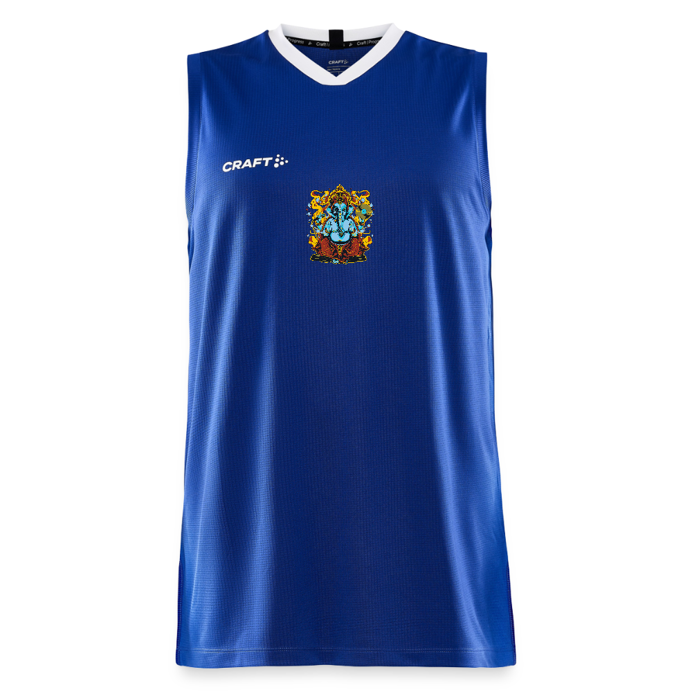 CRAFT Progress kinder-basketbalshirt - koningsblauw
