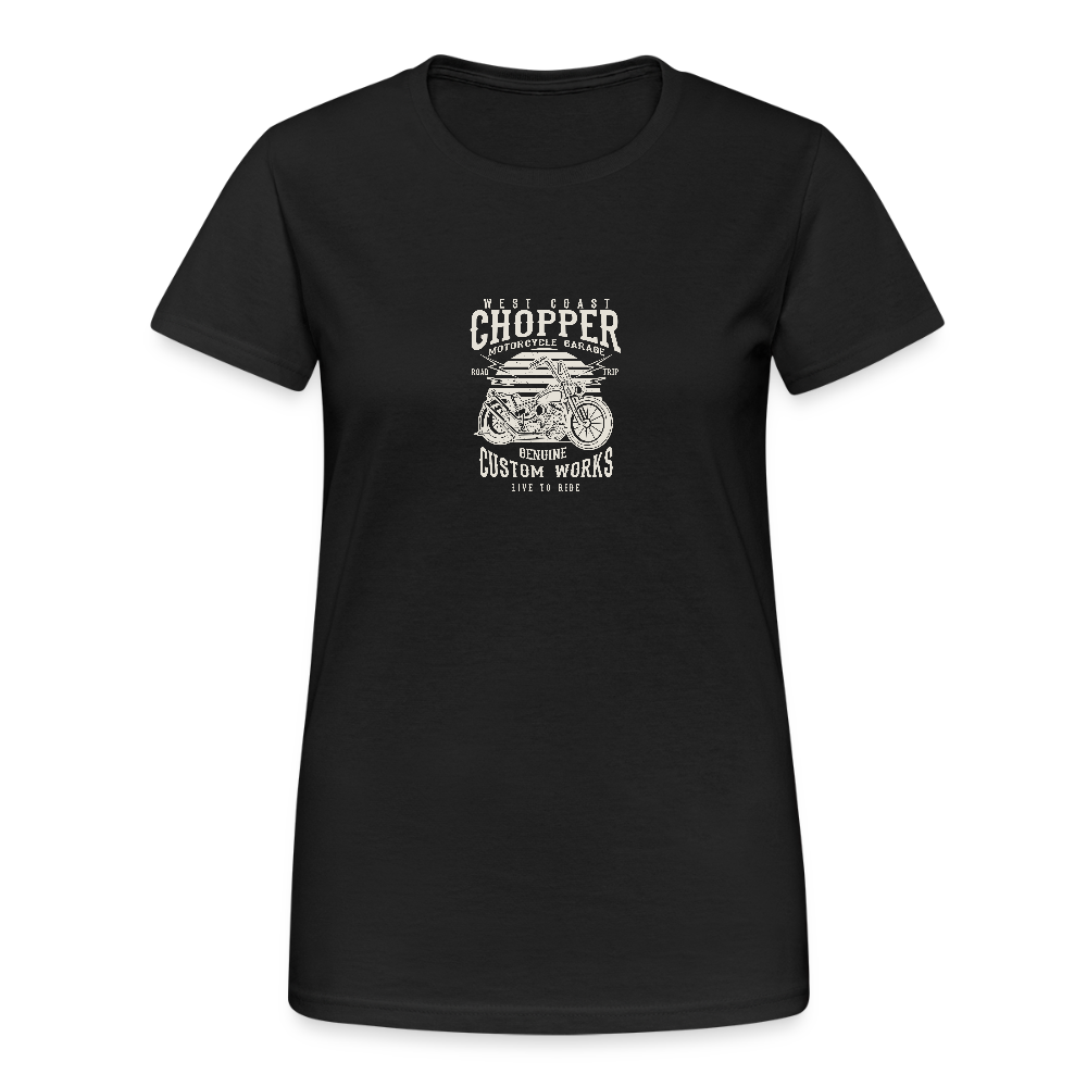 Vrouwen Gildan Heavy T-shirt - zwart
