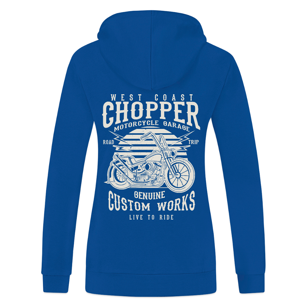 JAKO Vrouwen ziphoodie Organic - blauw