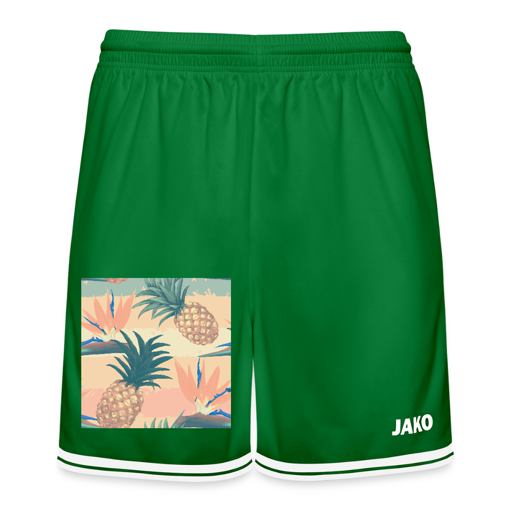 JAKO basketbalshort Center 2.0 - groen/wit
