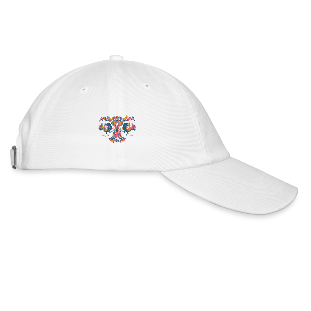 Baseballcap - wit/wit