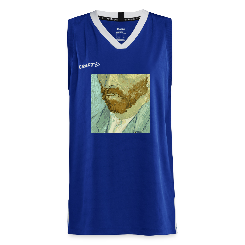 CRAFT Progress teenager basketbalshirt - koningsblauw