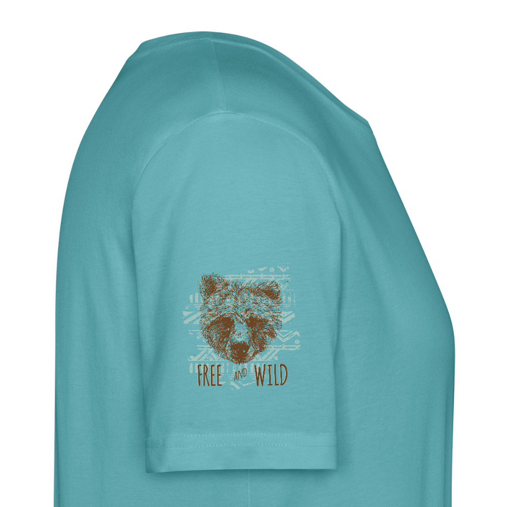Stanley/Stella Uniseks T-shirt CRAFTER - pastel-turquoise