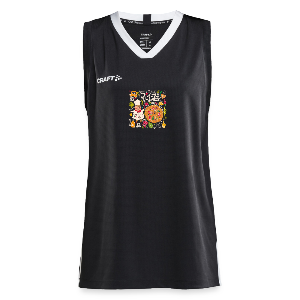 CRAFT Progress vrouwen basketbalshirt - zwart