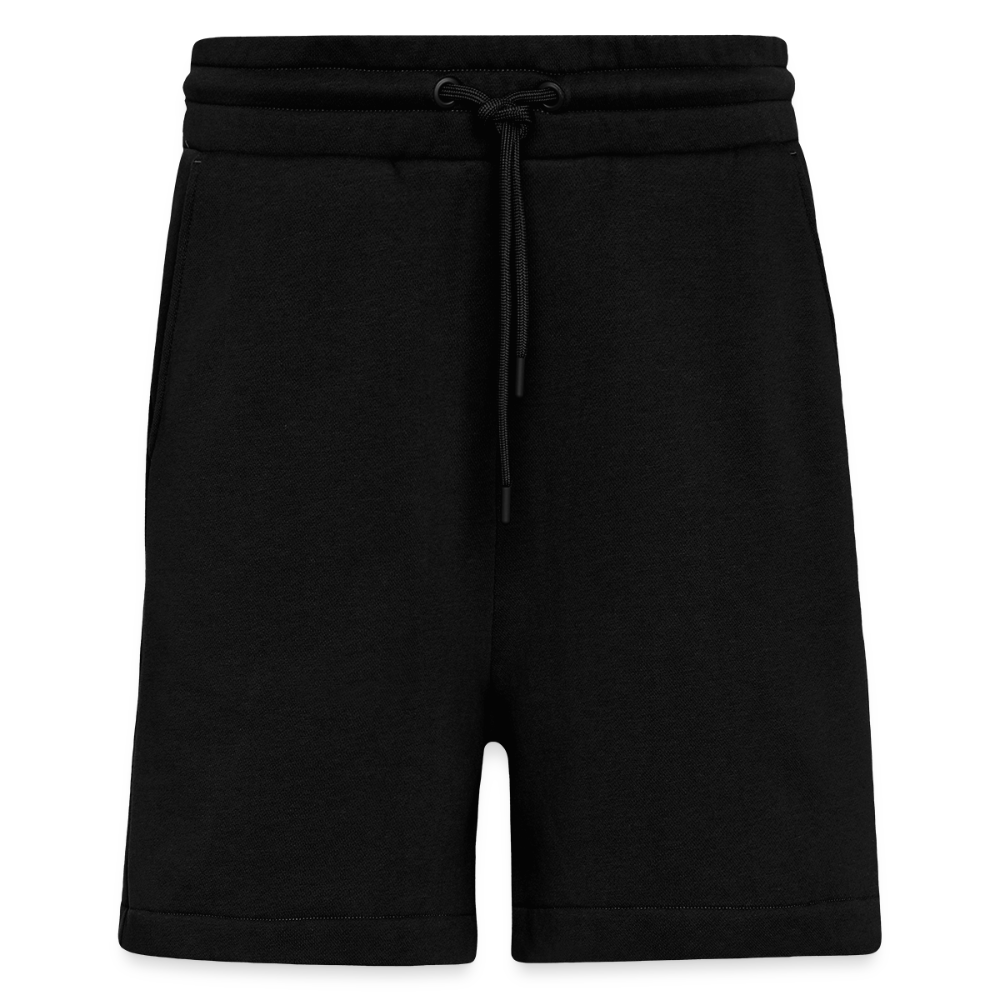 Organic relaxed shorts made in EU - SOLID BLACK