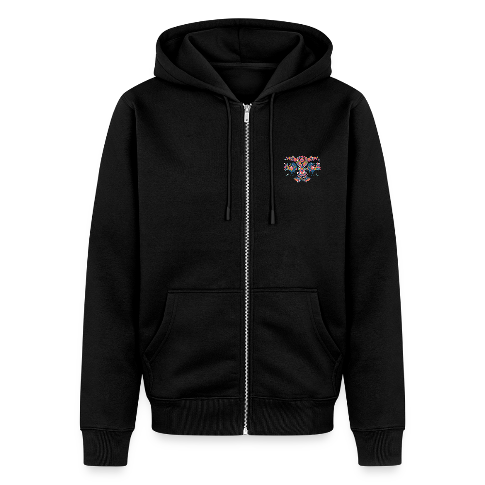 Mannenjack Premium met capuchon - zwart
