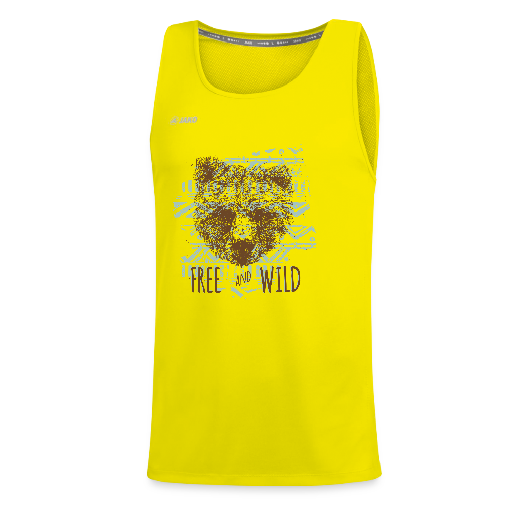 JAKO Teenager tanktop Run 2.0 - neongeel