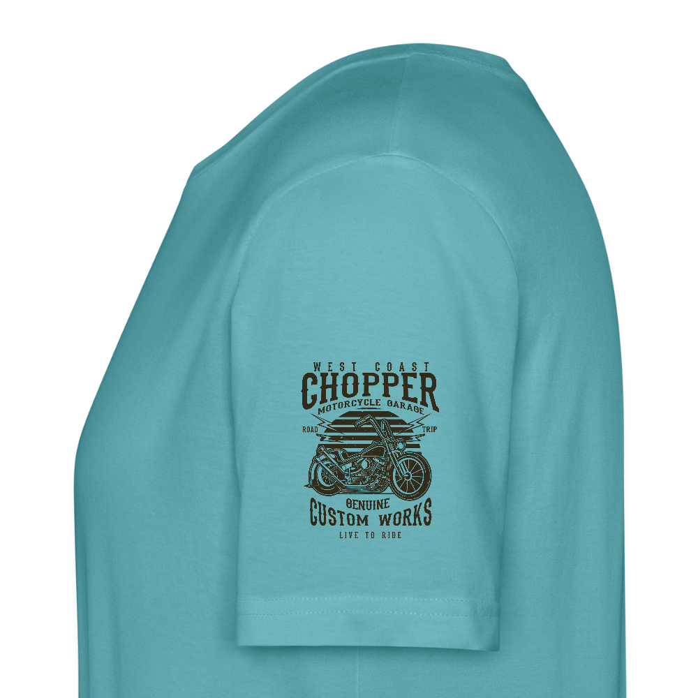 Stanley/Stella Uniseks T-shirt CRAFTER - pastel-turquoise