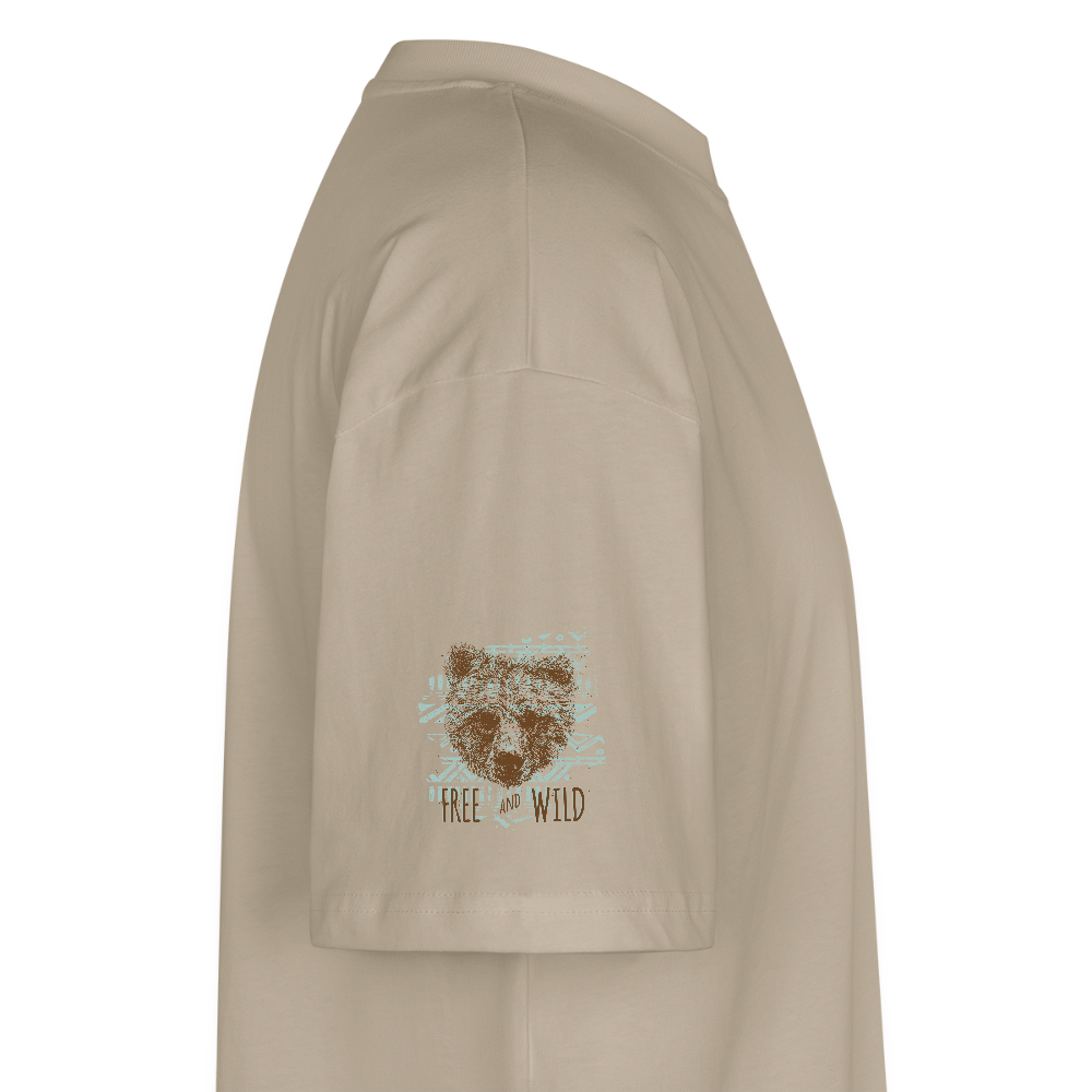 Stanley/Stella Uniseks oversized bio T-shirt Blaster - steengrijs