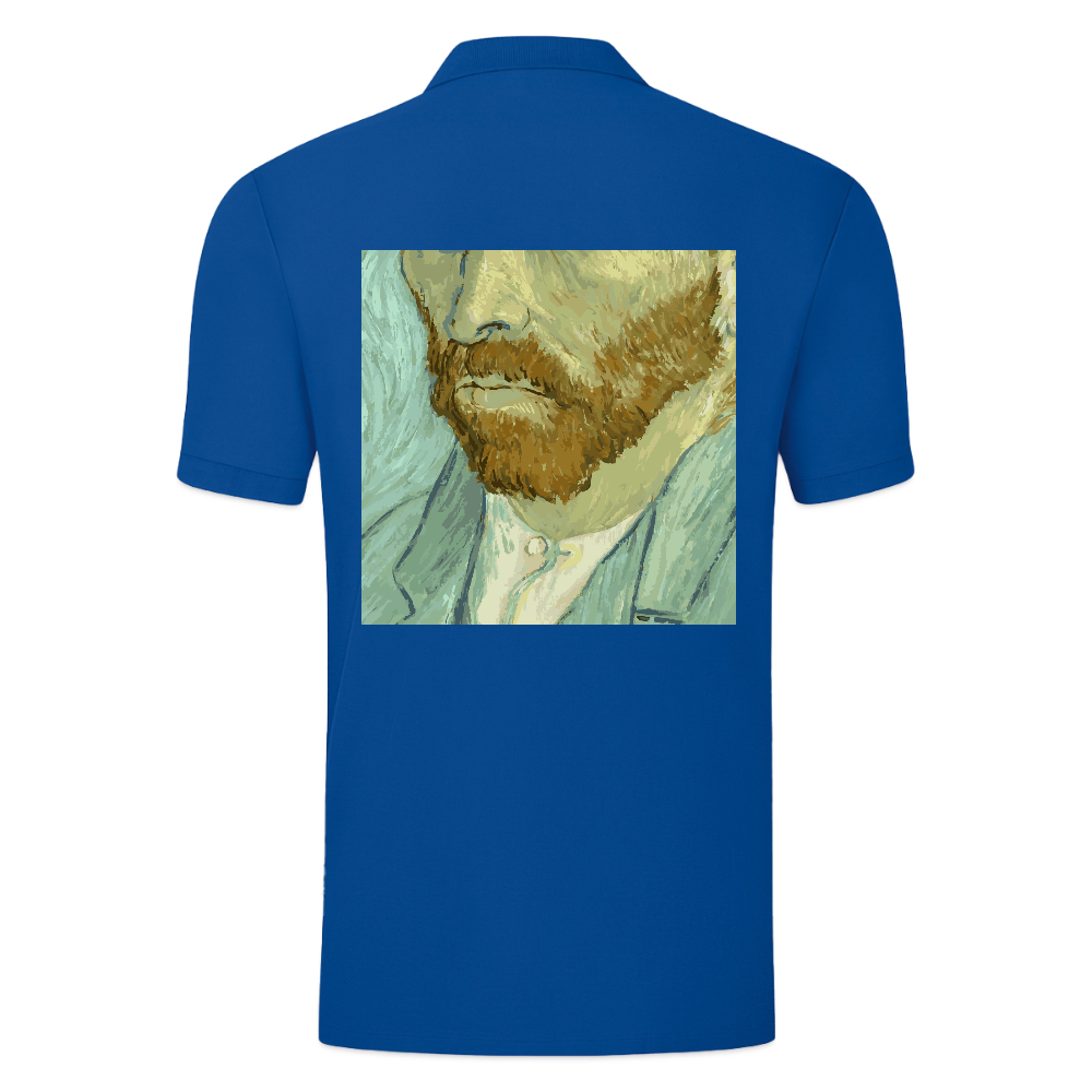 JAKO Mannen Polo Organic - blauw