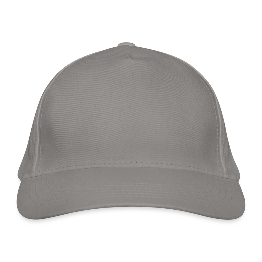 Biologische baseballpet - lichtgrijs