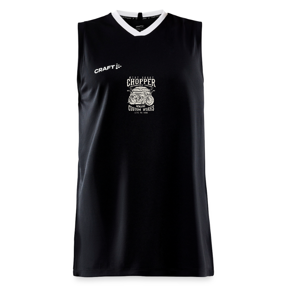 CRAFT Progress kinder-basketbalshirt - zwart