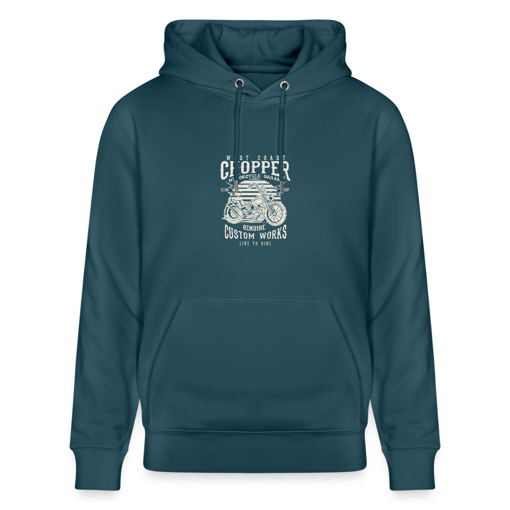Stanley/Stella Uniseks bio-hoodie CRUISER - donker petrol