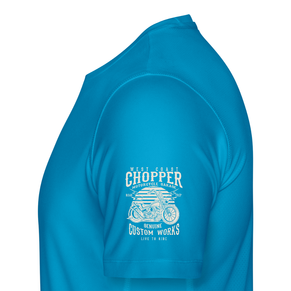 JAKO Mannen T-shirt Run 2.0 - saffierblauw