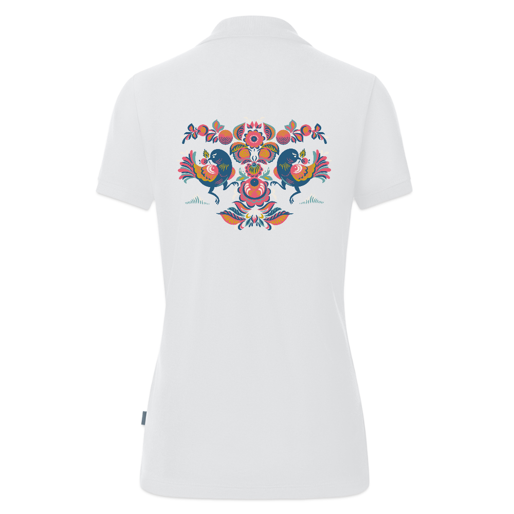 JAKO Vrouwen polo Organic - wit