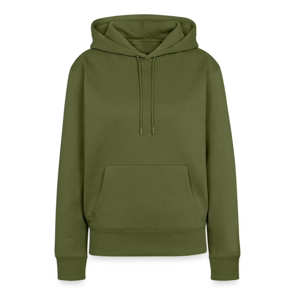 Vrouwen Premium hoodie - kaki