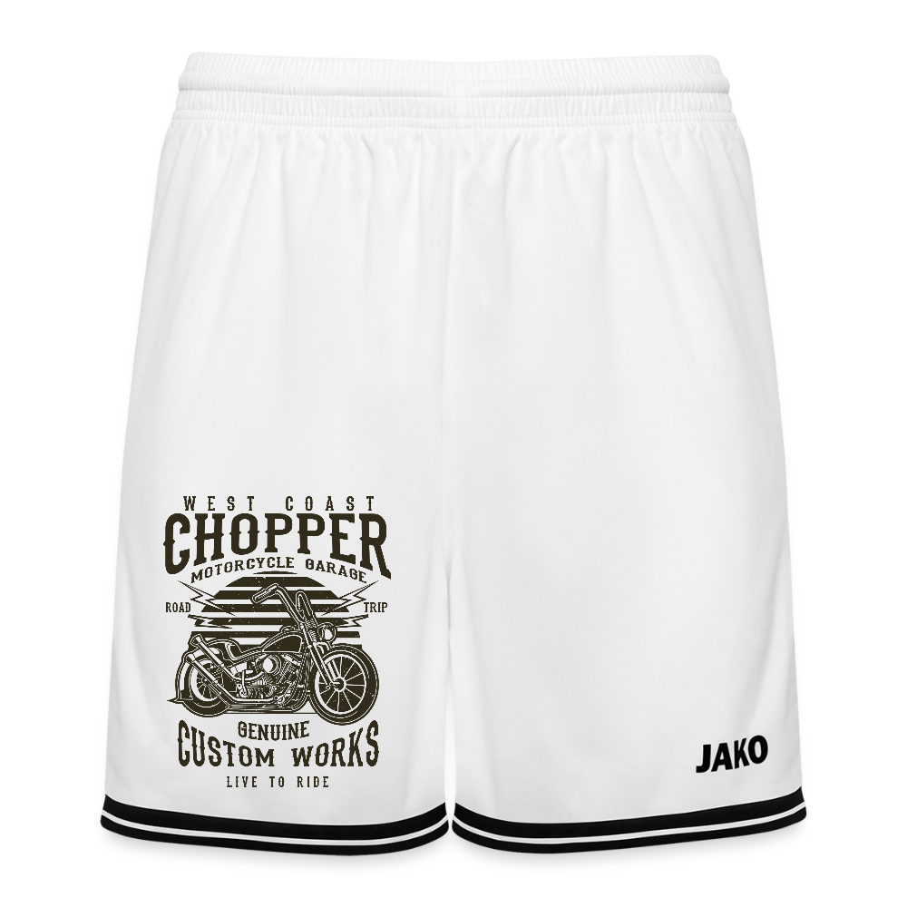 JAKO basketbalshort Center 2.0 - wit/zwart