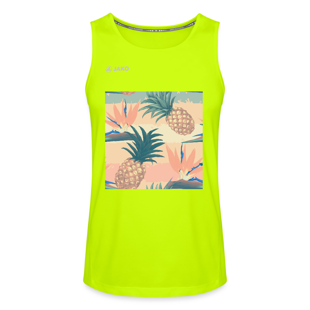 JAKO Mannen tanktop Run 2.0 - neongeel