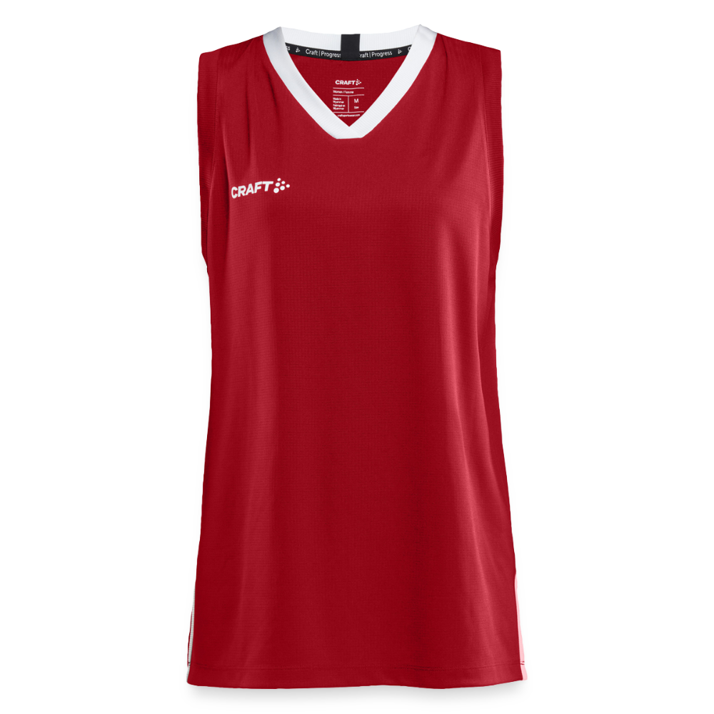 CRAFT Progress vrouwen basketbalshirt - donkerrood
