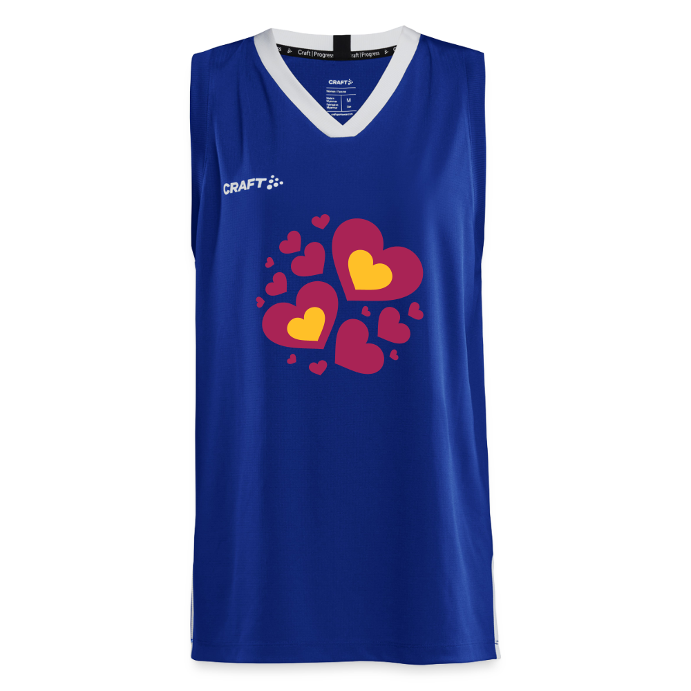 CRAFT Progress teenager basketbalshirt - koningsblauw