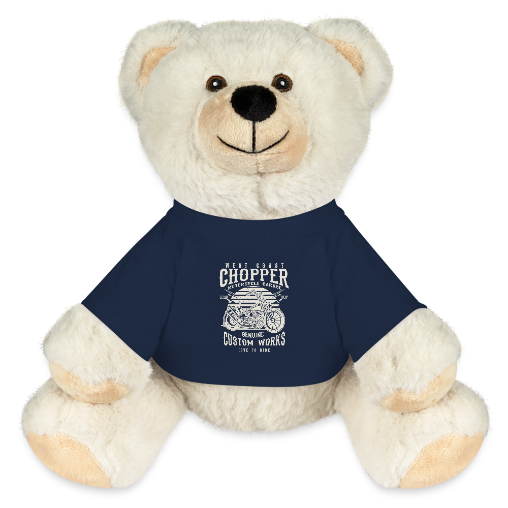 MiniFeet® RecycelBär® crème - navy