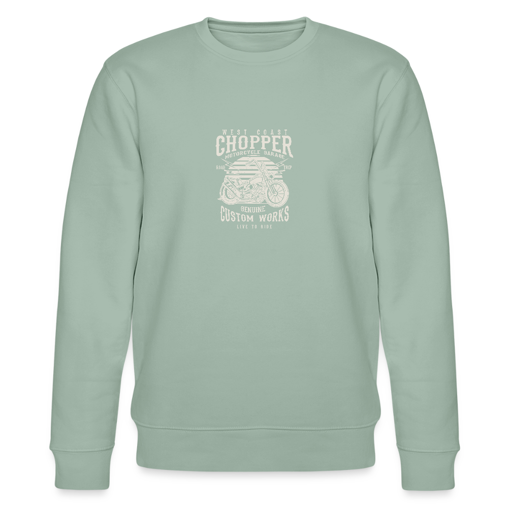 Stanley/Stella Uniseks bio-sweatshirt CHANGER - licht grijsgroen