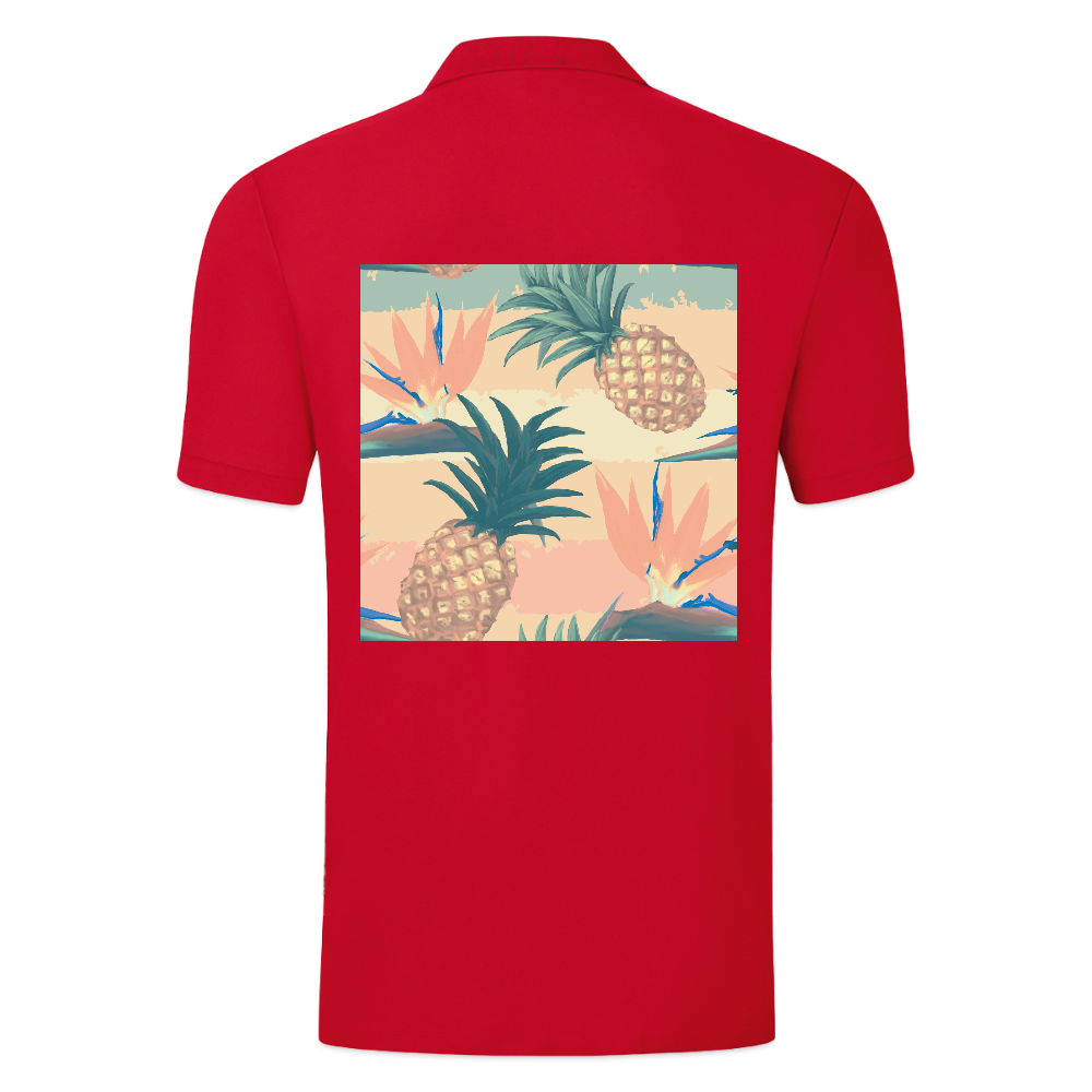 JAKO Mannen Polo Organic - rood