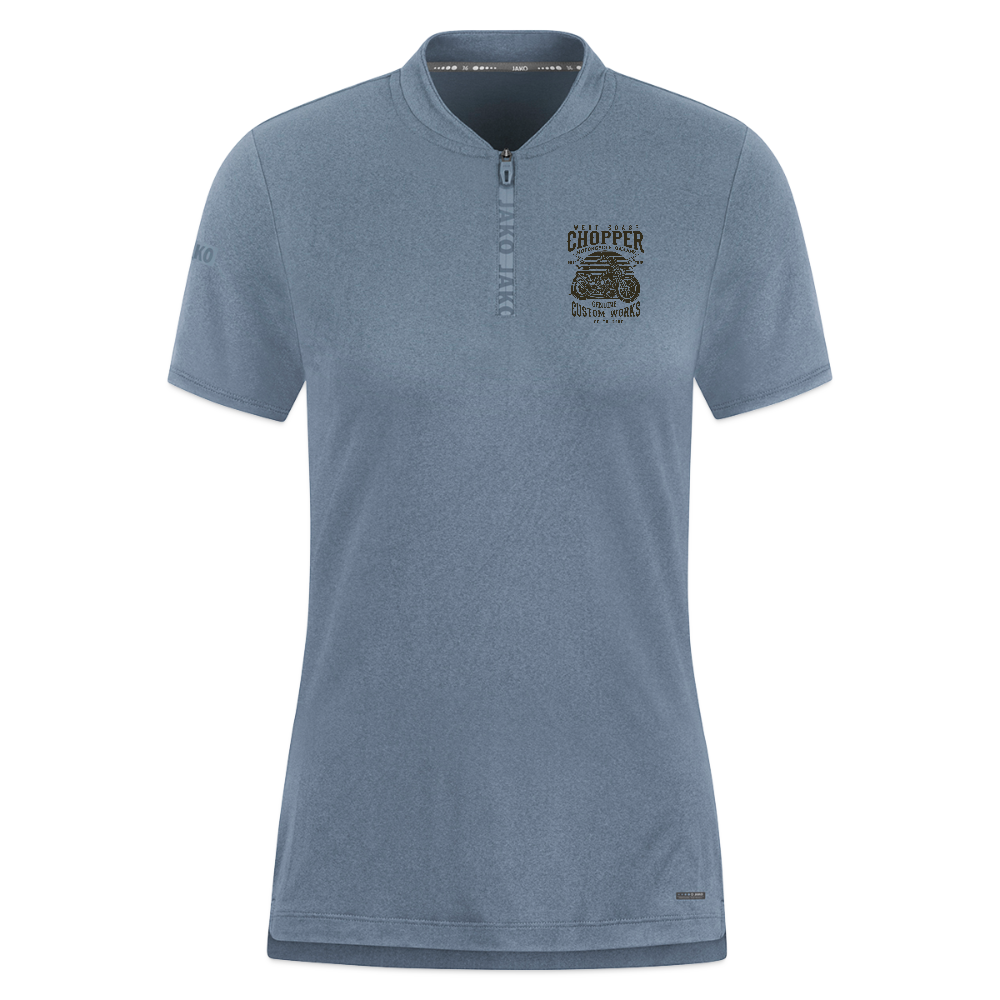 JAKO Vrouwen poloshirt Pro Casual - blauwgrijs