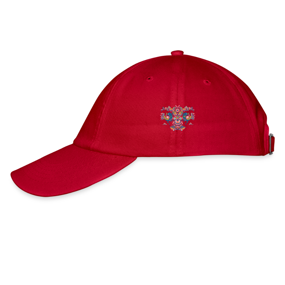 Baseballcap - klassiek rood