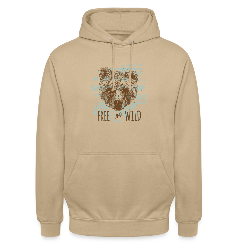 Hoodie unisex - beige