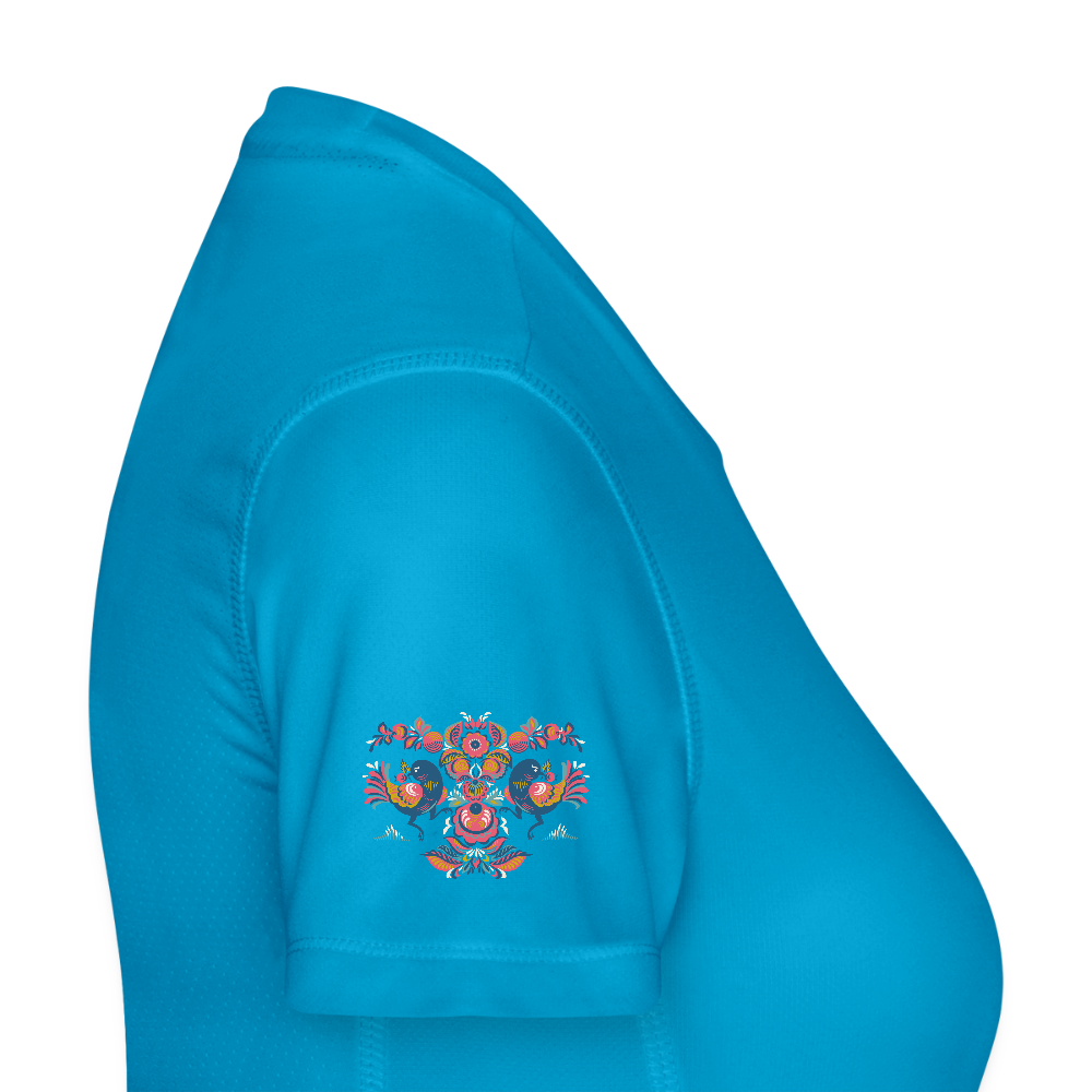 JAKO Vrouwen T-shirt Run 2.0 - saffierblauw