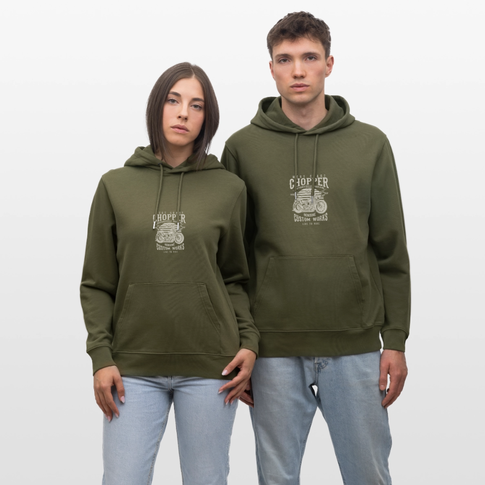 Stanley/Stella Uniseks bio-hoodie CRUISER - kakigroen
