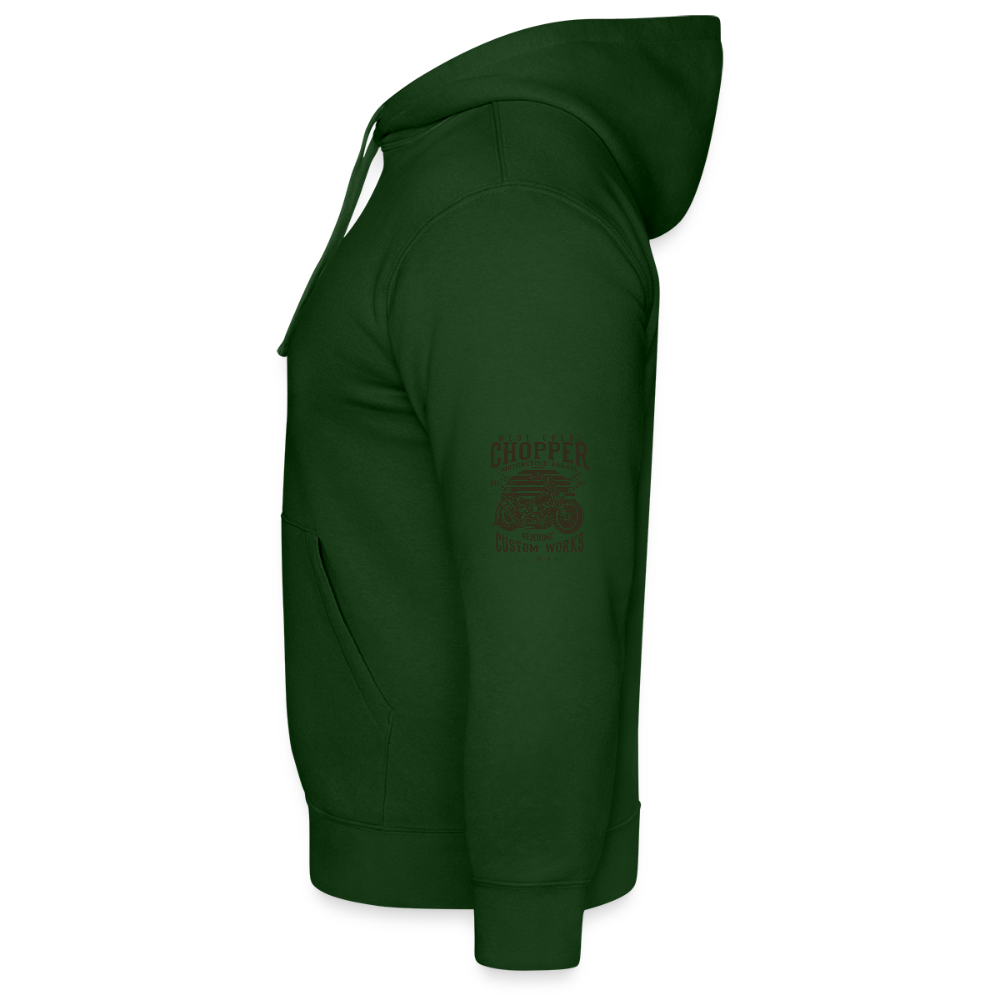 Mannenhoodie van Russell - bottlegreen