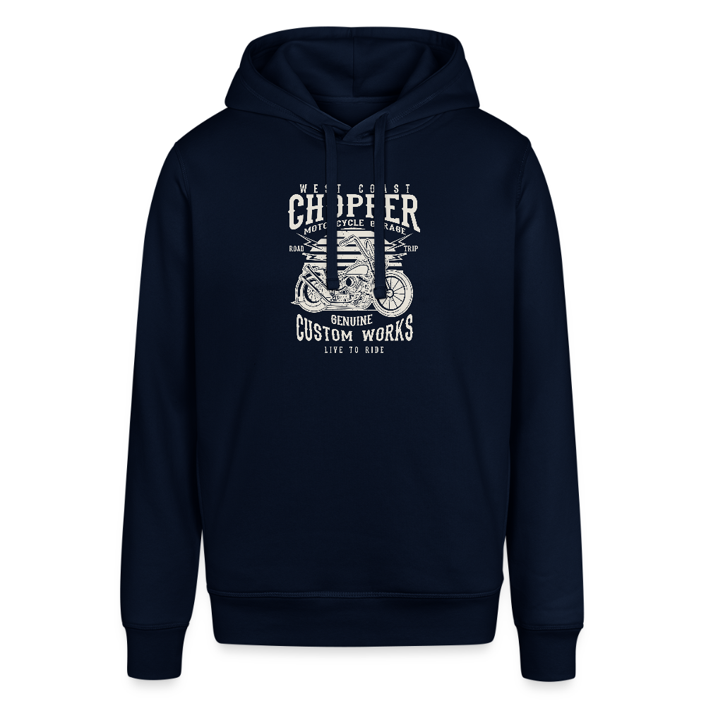 Uniseks bio-hoodie van Stanley & Stella - navy