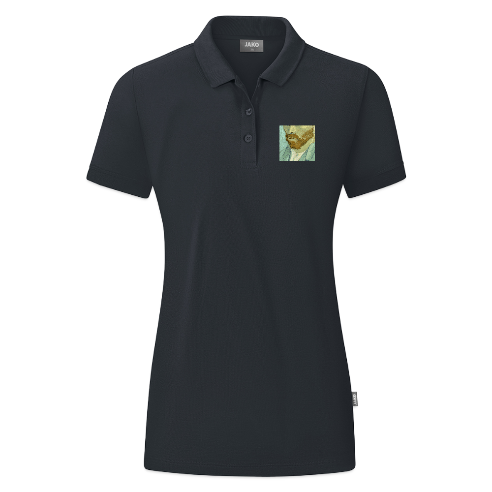 JAKO Vrouwen polo Organic - houtskool