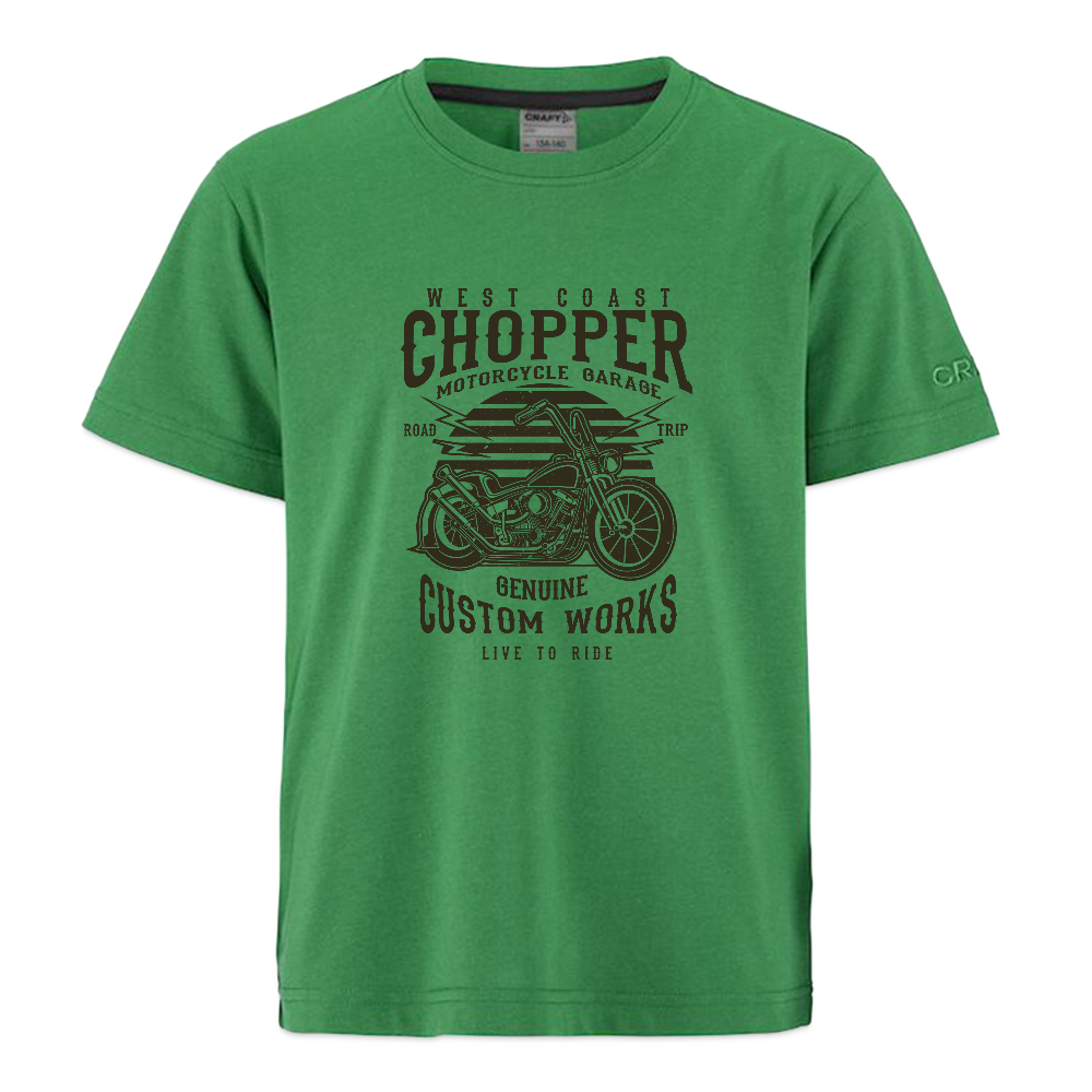 CRAFT Community 2.0 kinder-T-shirt - smaragdgroen
