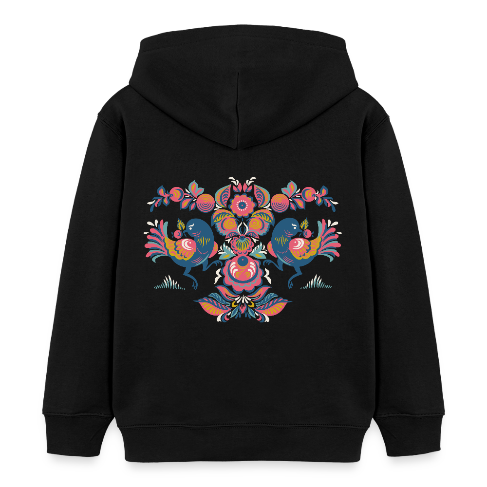 Stanley/Stella Kinder-bio-hoodie Mini Cruiser - zwart