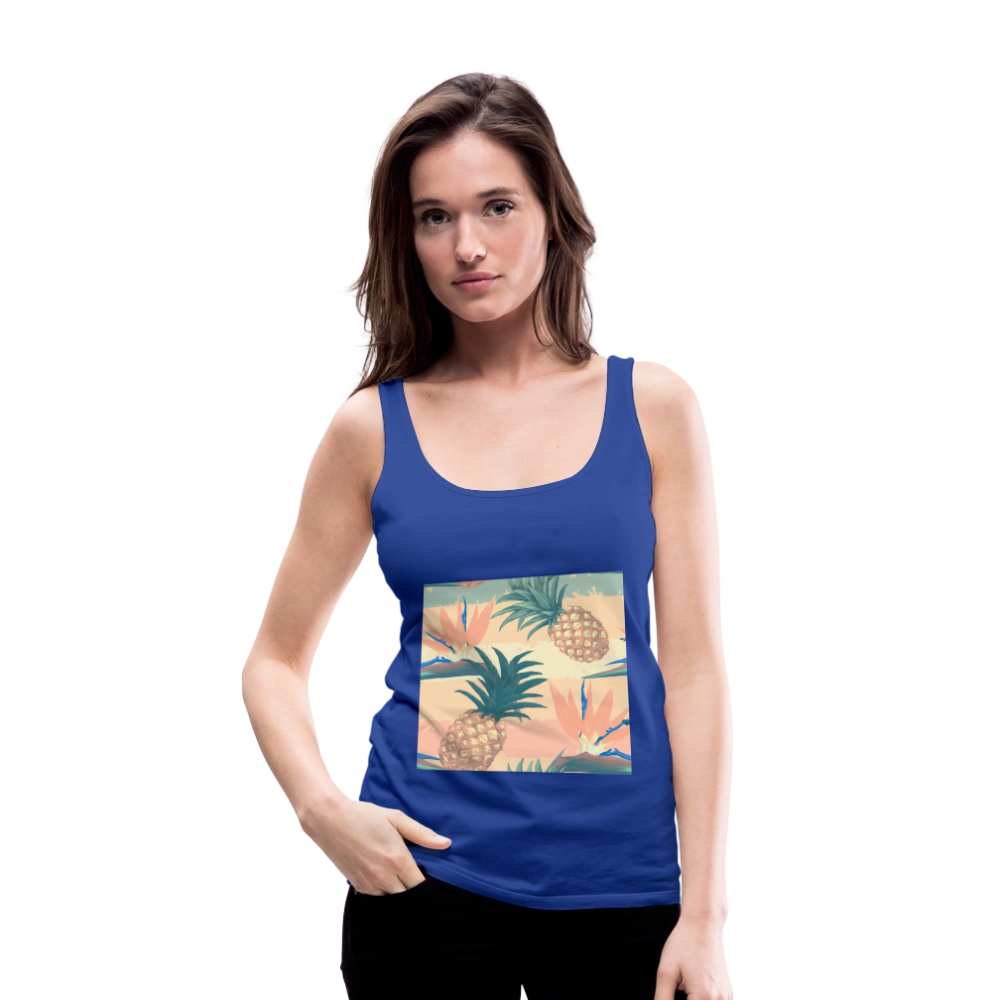 Vrouwen Premium tank top - koningsblauw