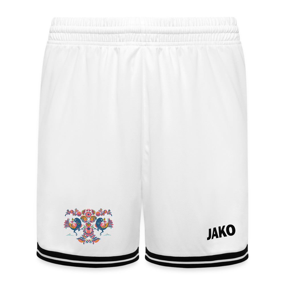 JAKO Kinderbasketbalshort Center 2.0 - wit/zwart