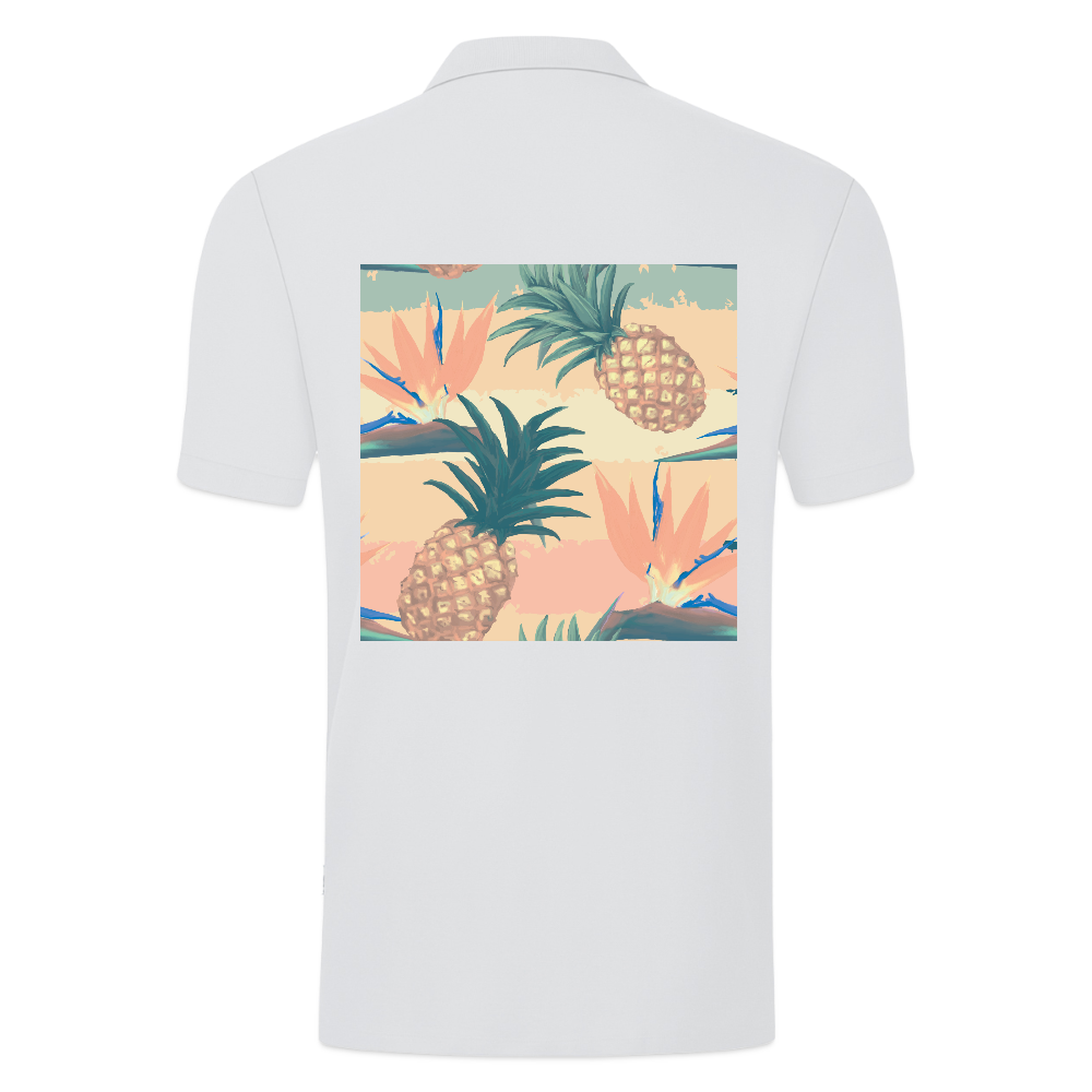 JAKO Mannen Polo Organic - wit