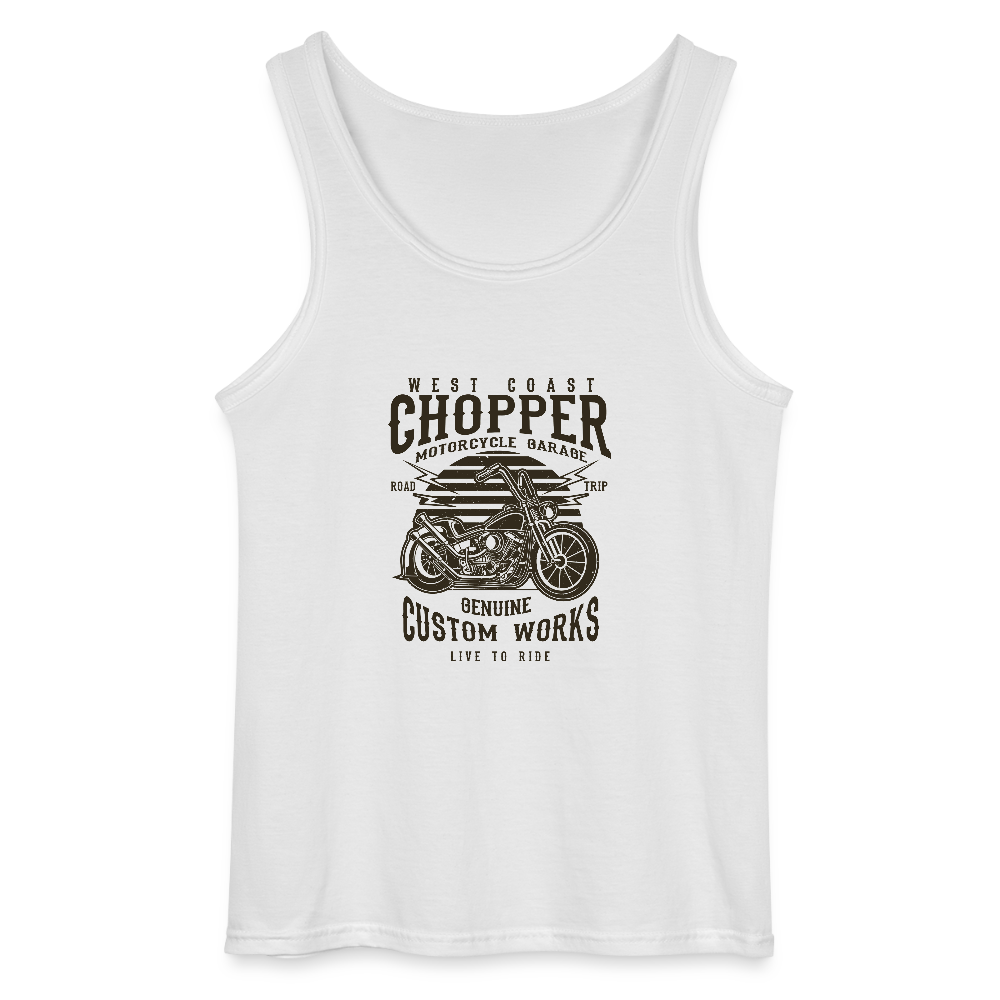 Gildan mannen tanktop - wit