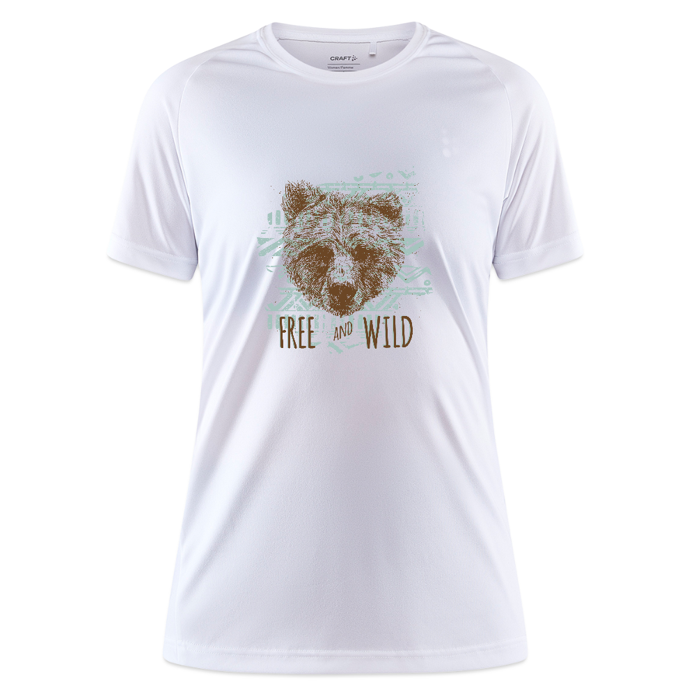 CRAFT Core Unify vrouwen training-T-shirt - wit