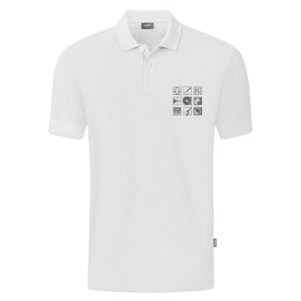 JAKO Kinderpolo Organic - wit