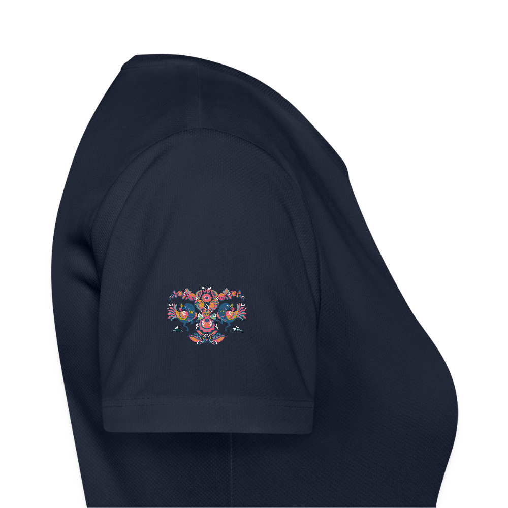 Vrouwen T-shirt ademend actief - donkernavy