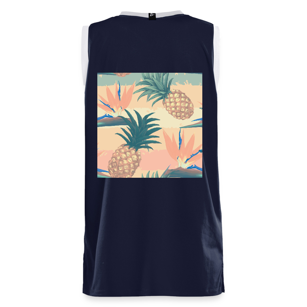 CRAFT Progress kinder-basketbalshirt - navy